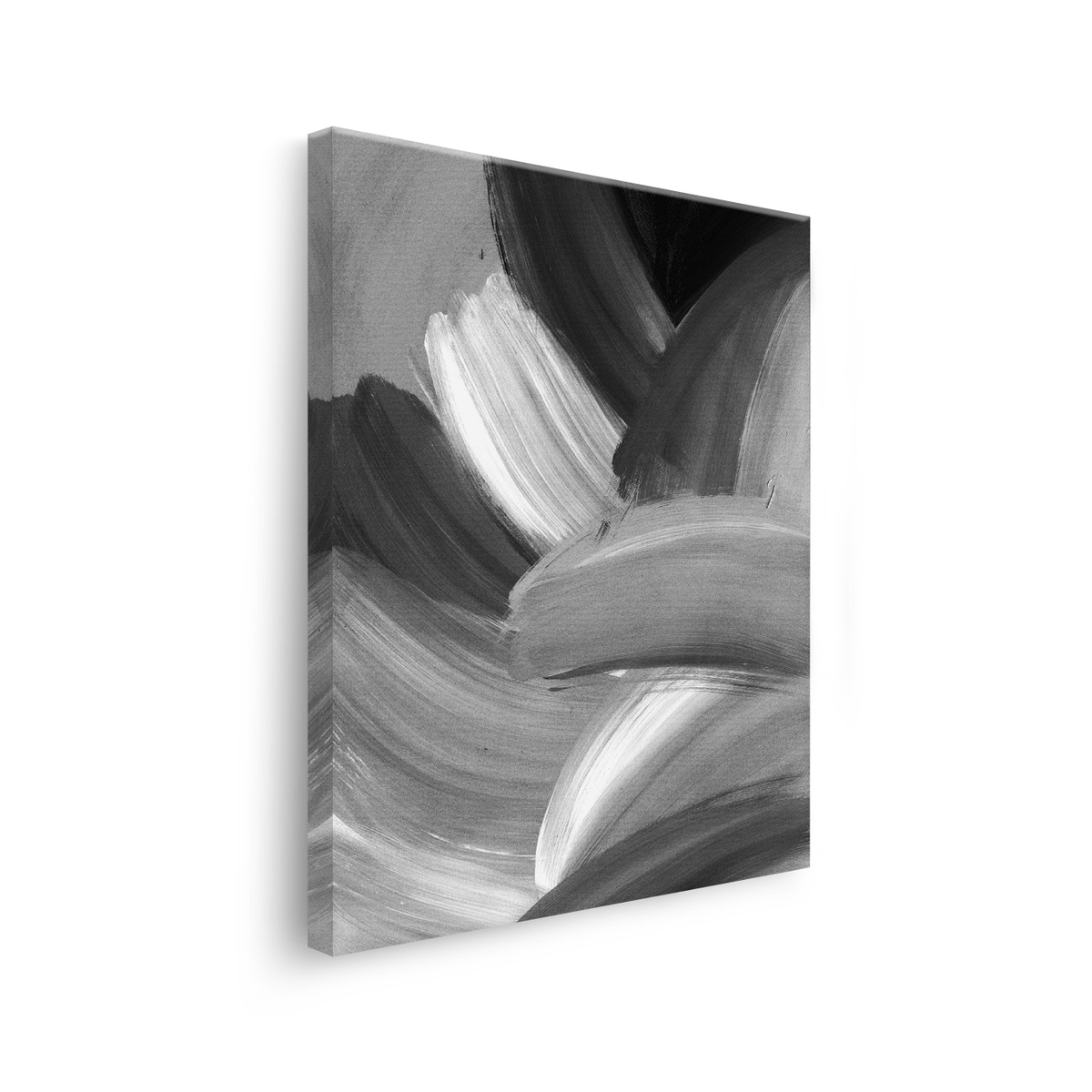 Set-2-Tablouri-Canvas-Abstract-Expresionist-Alb-Negru-IPCVBST-15-Lateral