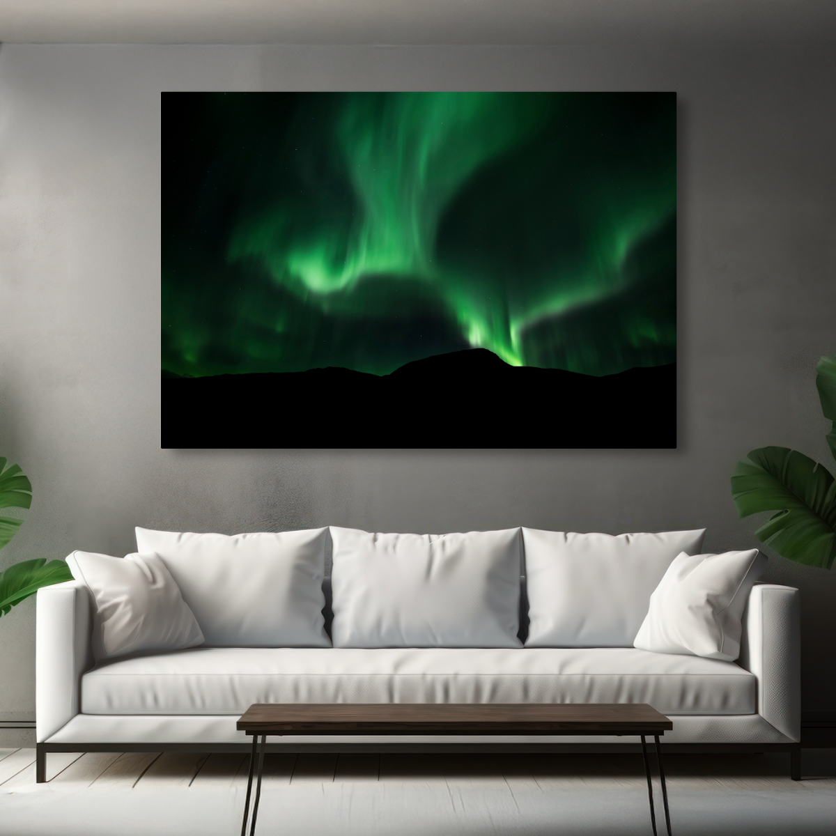 Tablou Canvas Natură Aurora Boreală