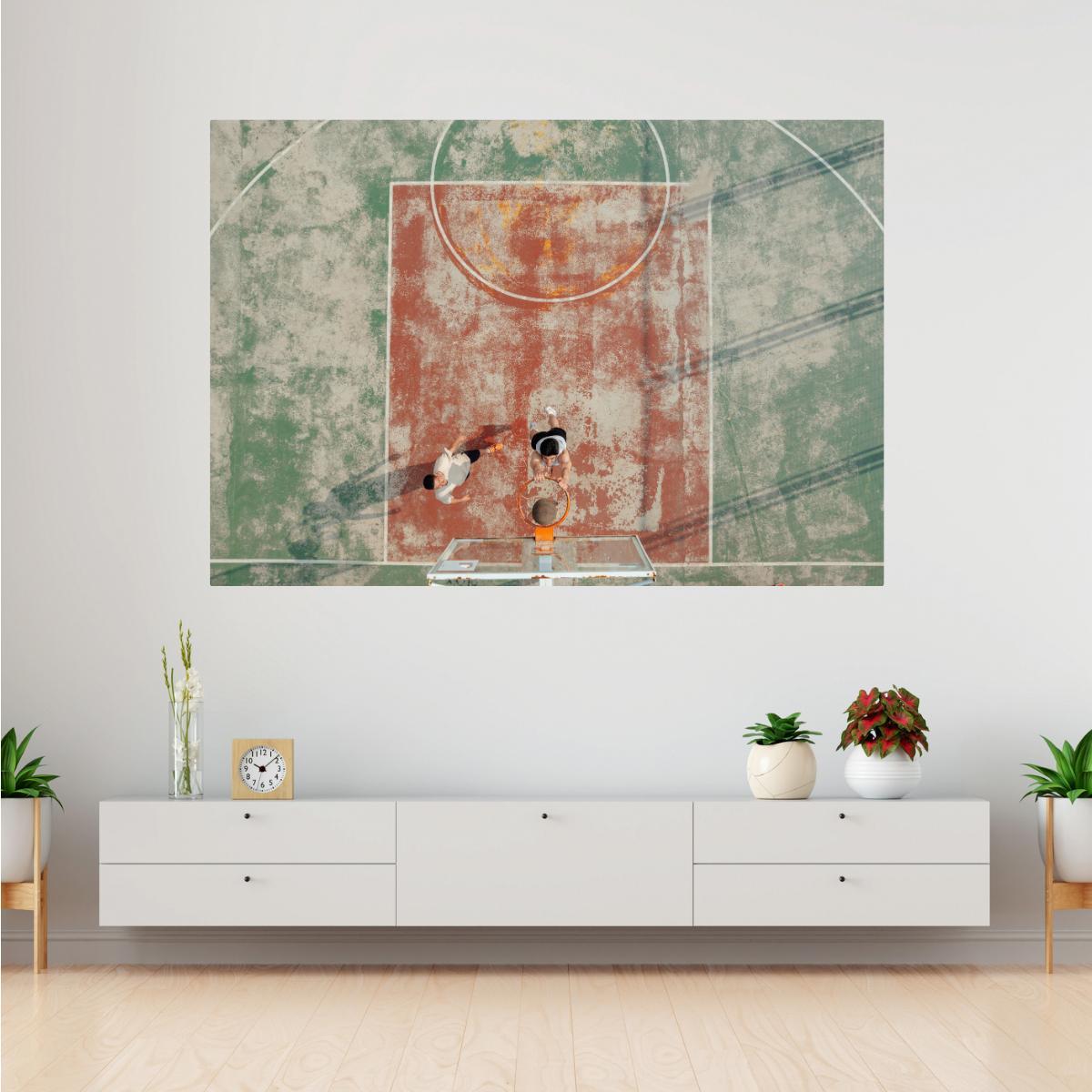 Tablou Canvas Sport Baschet intre Prieteni