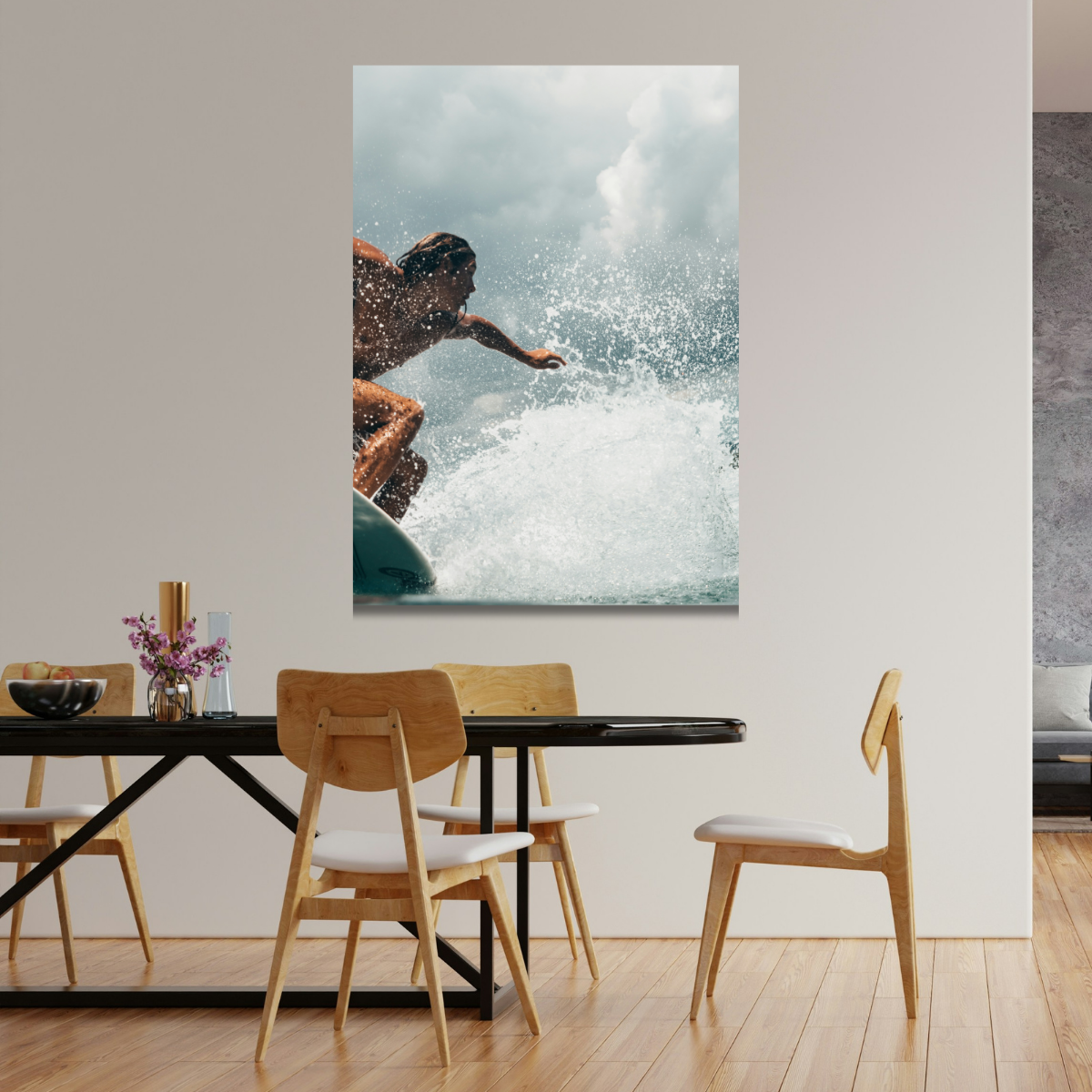 Tablou Canvas Sport Surf Girl