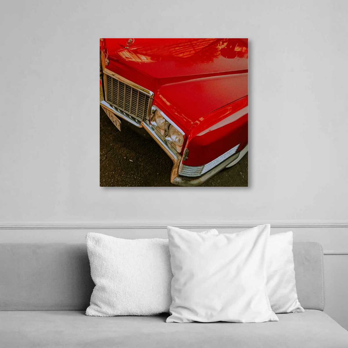Tablou Canvas Vintage Red Beauty