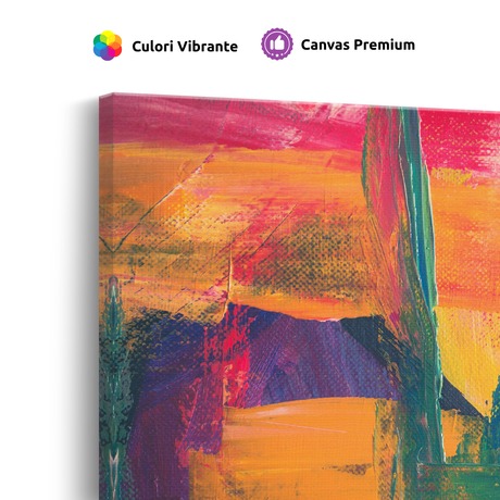 Tablou Canvas Abstract Artistic Vibrant, Modern, Multicolor