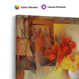 Tablou Canvas Artistic Flori de Toamnă