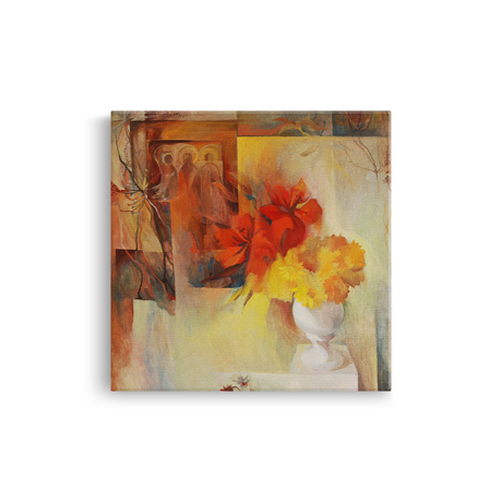 Tablou Canvas Artistic Flori de Toamnă