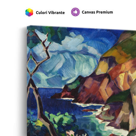 Tablou Canvas Artistic Pe Malul Lacului