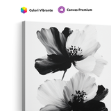 Tablou-Canvas-Duo-Floral-Abstract-Pictura-Moderna-Alb-Negru-IPCVBST-25-Detaliu