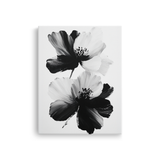 Tablou-Canvas-Duo-Floral-Abstract-Pictura-Moderna-Alb-Negru-IPCVBST-25-Fata