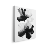 Tablou-Canvas-Duo-Floral-Abstract-Pictura-Moderna-Alb-Negru-IPCVBST-25-Lateral