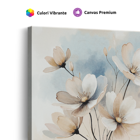 Tablou-Canvas-Flori-Delicate-Pastelate-Acuarela-Bej-Albastru-IPCVBST-30-Detaliu