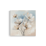 Tablou-Canvas-Flori-Delicate-Pastelate-Acuarela-Bej-Albastru-IPCVBST-30-Fata