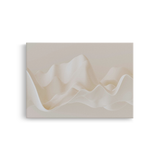 Tablou Canvas Forme Fluide, Compoziție Elegantă, Bej