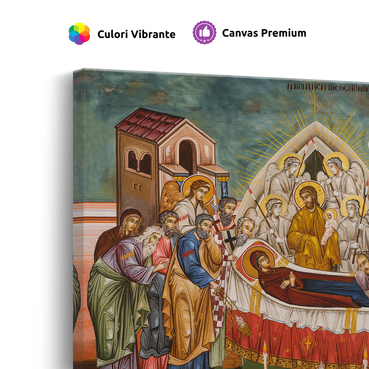 Tablou Canvas Icoană Adormirea Maicii Domnului