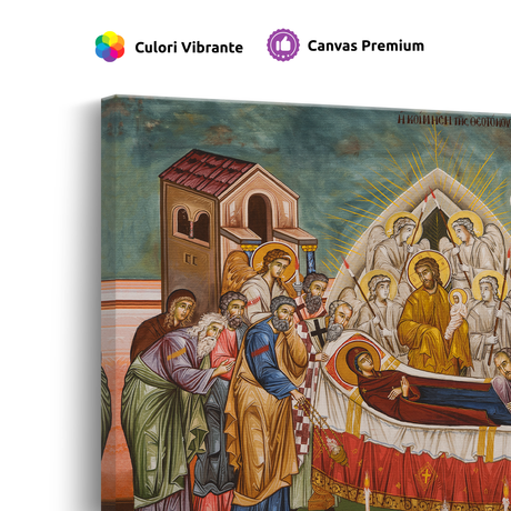 Tablou Canvas Icoană Adormirea Maicii Domnului