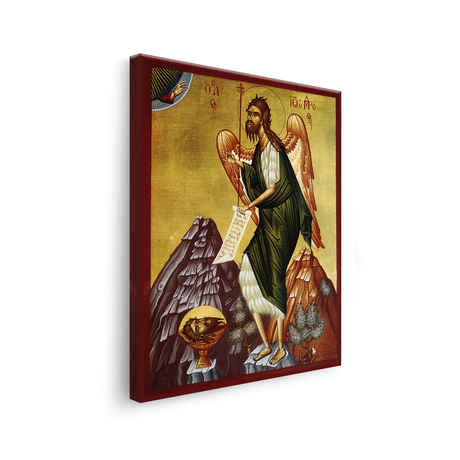 Tablou Canvas Icoană Sfântul Ioan Botezătorul