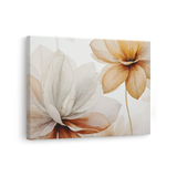 Tablou-Canvas-Magnolii-Inflorite-Acuarela-Botanica-Bej-Portocaliu-IPCVBST-9-Lateral