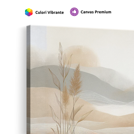 Tablou-Canvas-Natura-Minimalista-Stil-Japandi-Bej-Teracota-IPCVBST-27-Detaliu