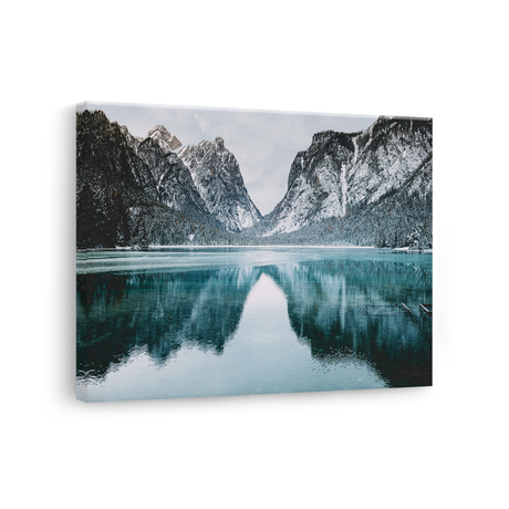 Tablou Canvas Natură Munte Iarnă