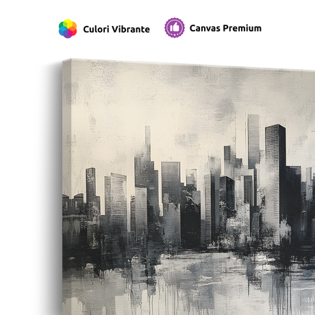 Tablou-Canvas-Reflexii-Urbane-Monocrome-Peisaj-Urban-Negru-Gri-IPCVBST-1-Detaliu