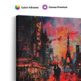 Tablou-Canvas-Seara-Romantica-Langa-Turnul-Eiffel-Rosu-Albastru-IPCVBST-29-Detaliu