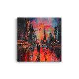 Tablou-Canvas-Seara-Romantica-Langa-Turnul-Eiffel-Rosu-Albastru-IPCVBST-29-Fata