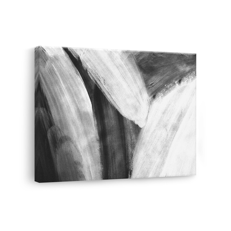 Tablou-Canvas-Textura-Abstracta-Pensulata-Modern-Alb-Negru-IPCVBST-12-Lateral