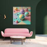 Tablou Canvas Abstract Bubble Trouble