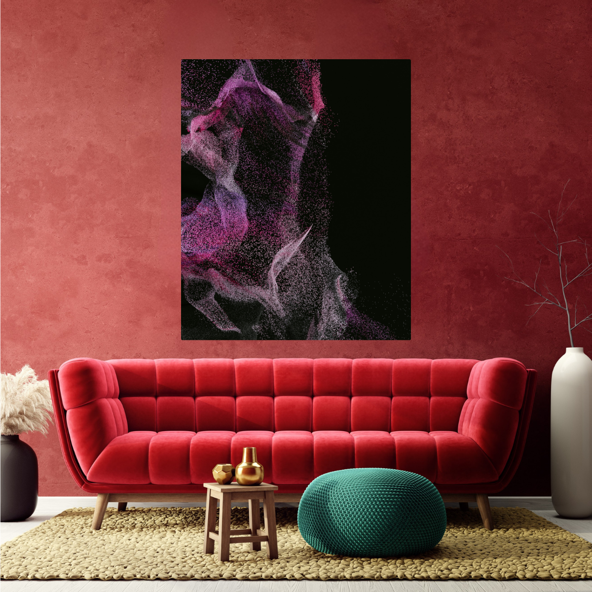 Tablou Canvas Abstract Dispersie Color