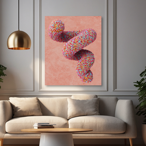Tablou Canvas Abstract Gogoașă ADN 