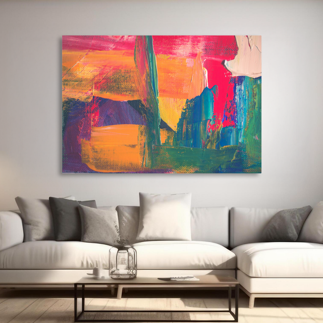 Tablou Canvas Abstract Multicolor Artistic