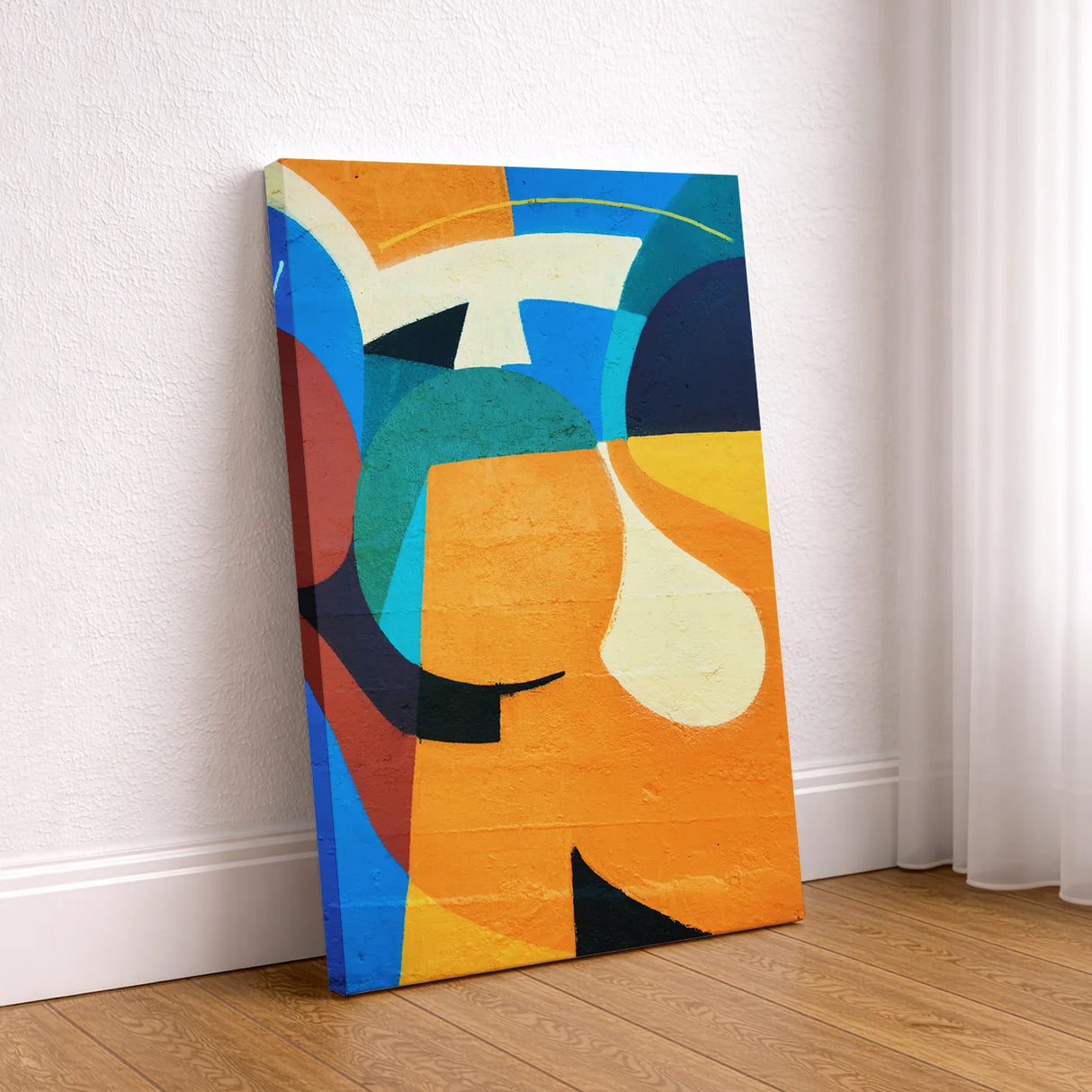 Tablou Canvas Abstract Multicolor Decorativ, Forme, Multicolor