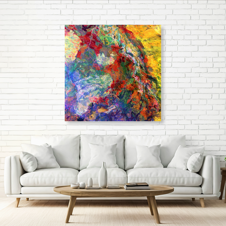 Tablou Canvas Abstract în Culori Vii
