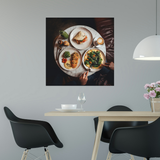 Tablou Canvas Alimente Cină în Trei