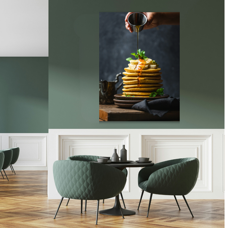 Tablou Canvas Alimente Clătite Delicioase