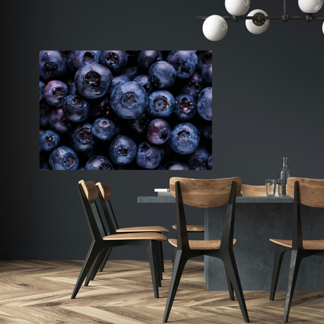Tablou Canvas Alimente Grămadă de Afine 