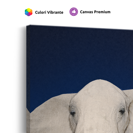 Tablou Canvas Animale Cap de Elefant