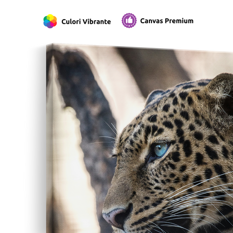 Tablou Canvas Animale Leopard Sălbatic