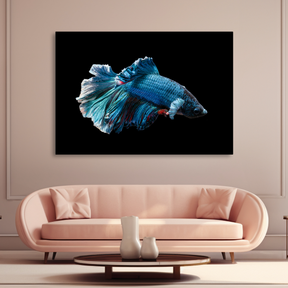 Tablou Canvas Animale Peste Albastru Vibrant