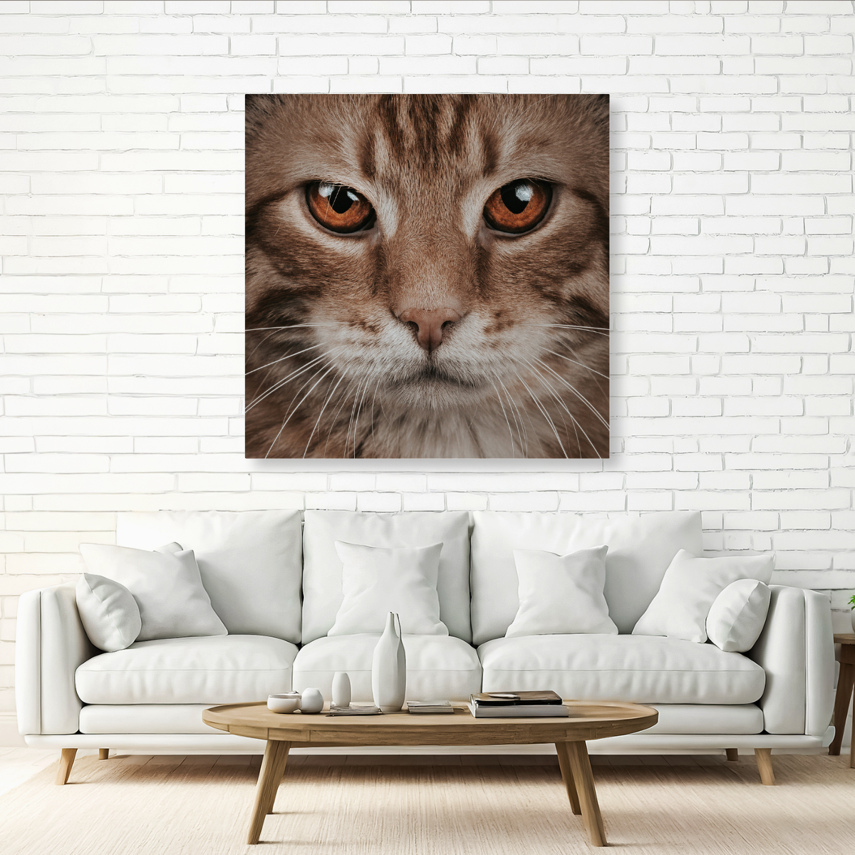 Tablou Canvas Animale Portret Pisică 