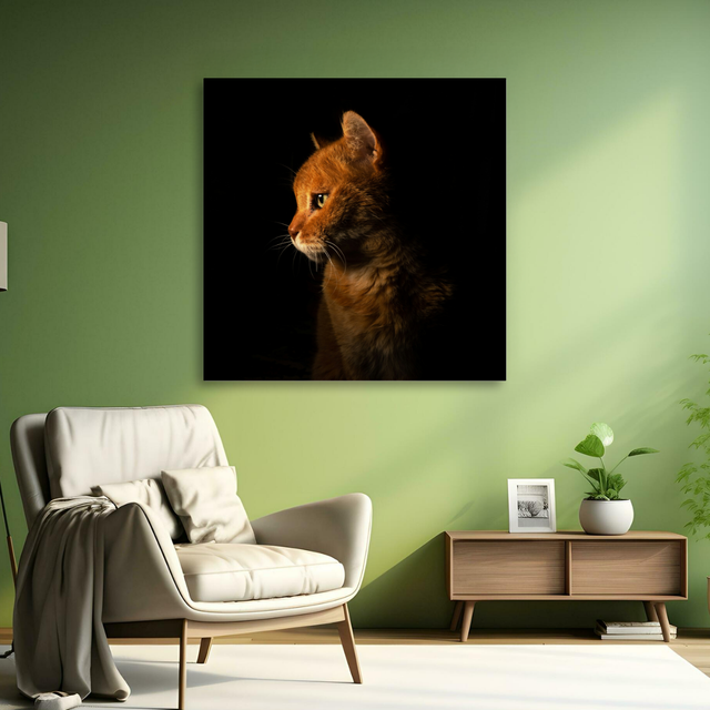 Tablou Canvas Animale Portret Pisică Motanul Încălțat
