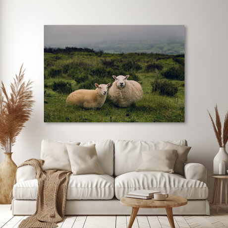 Tablou Canvas Animale Rustic cu Oi 