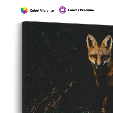 Tablou Canvas Animale Vulpe în Pădure