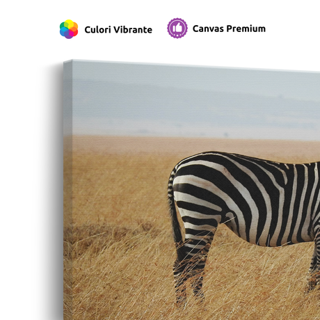 Tablou Canvas Animale Zebră Habitat Natural