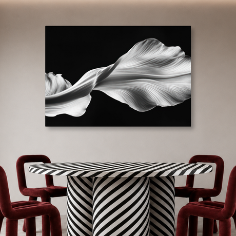 Tablou Canvas Armonia unei Frunze Abstracte - IPCVBW-547
