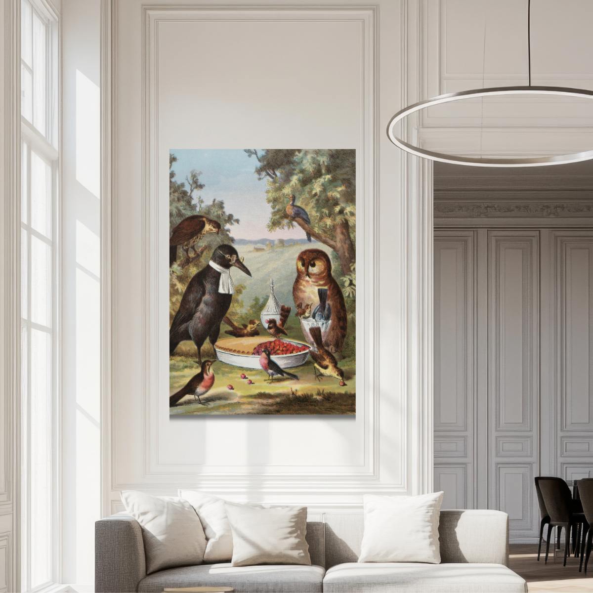 Tablou Canvas Artistic Cina Păsărilor