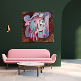 Tablou Canvas Artistic Muzică Pastel