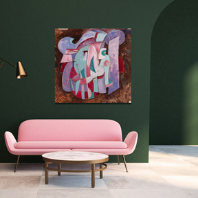 Tablou Canvas Artistic Muzică Pastel