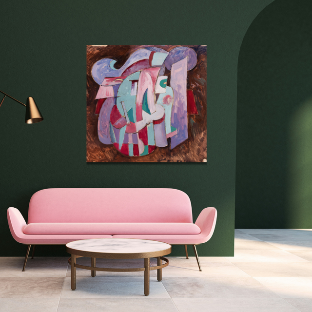 Tablou Canvas Artistic Muzică Pastel