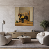 Tablou Canvas Artistic Pregătit de Curse