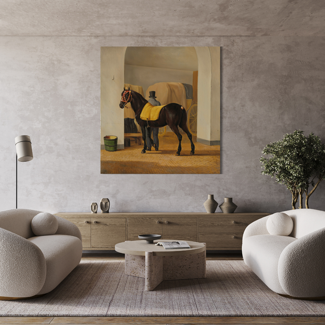 Tablou Canvas Artistic Pregătit de Curse