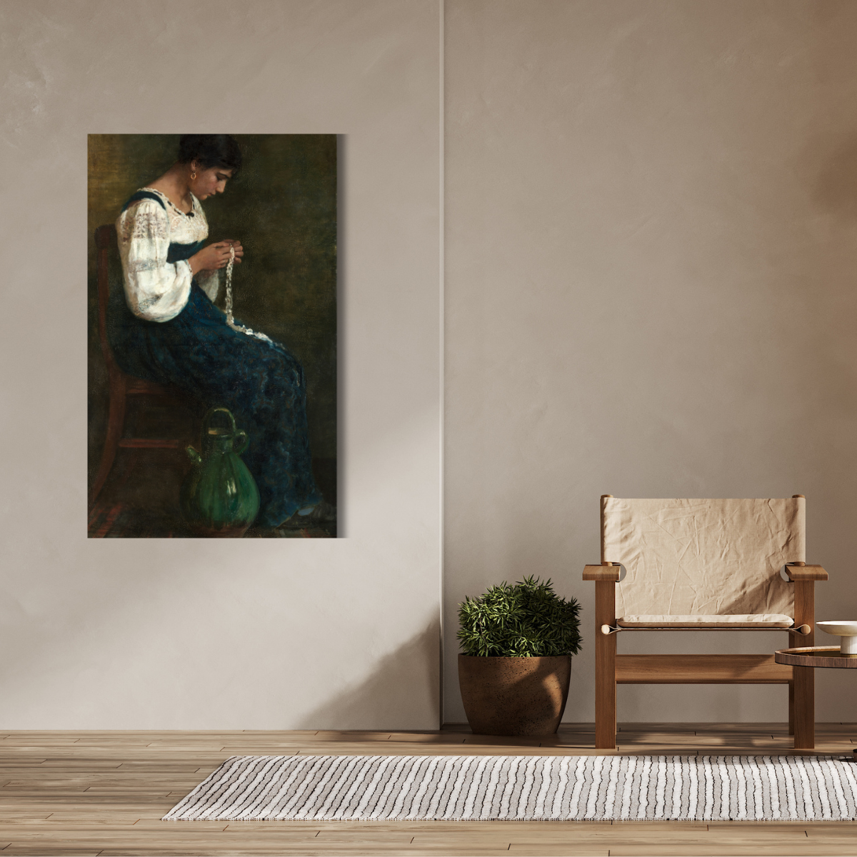 Tablou Canvas Artistic Rugă de Dimineață